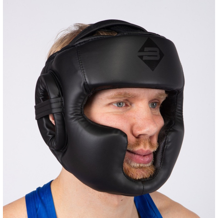 Шлем BoyBo Атака BH80 тренировочный , найлекс, черный